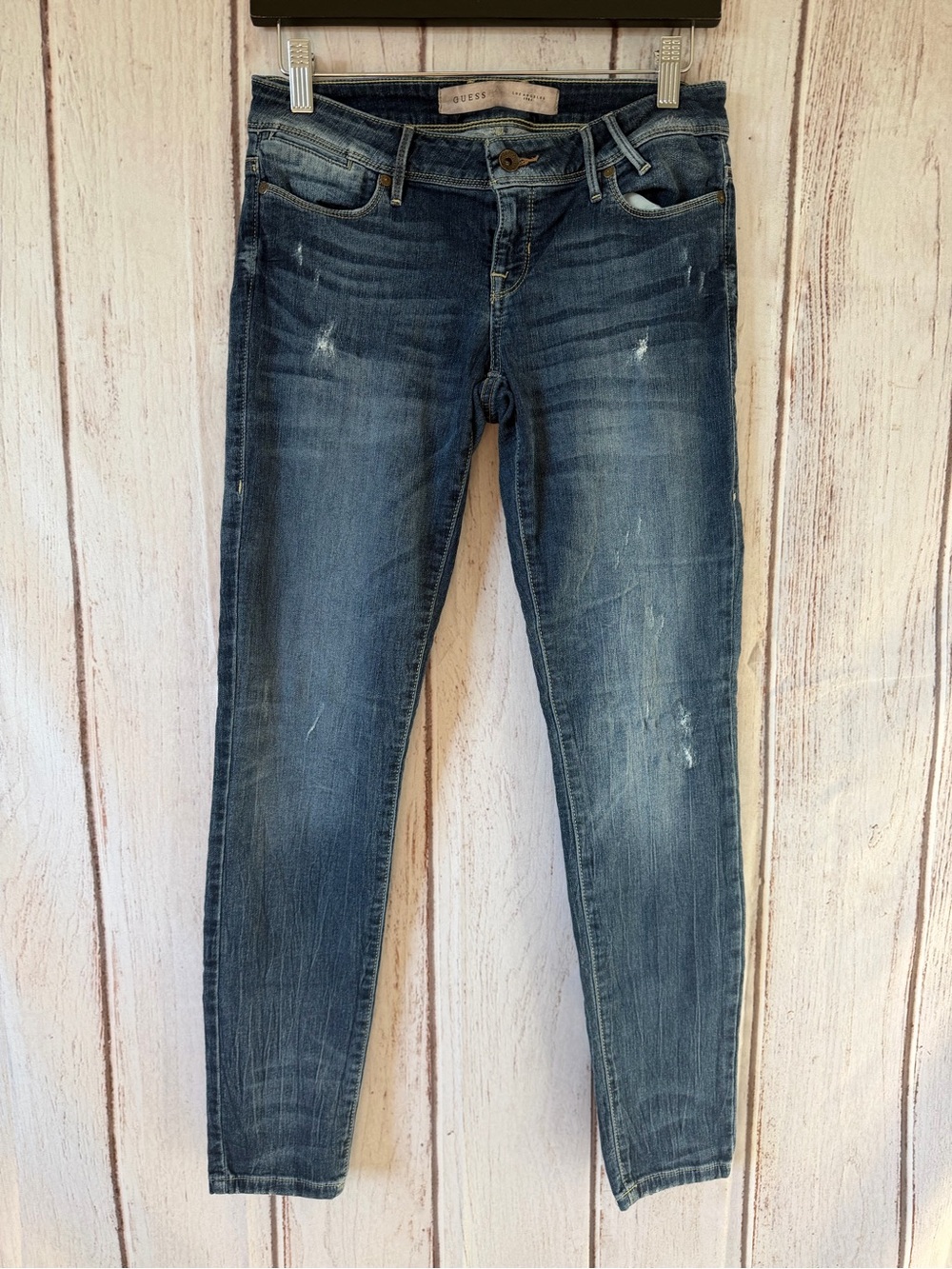 Guess Los Angeles 1981 Low Rise Skinny Jeans Size 27